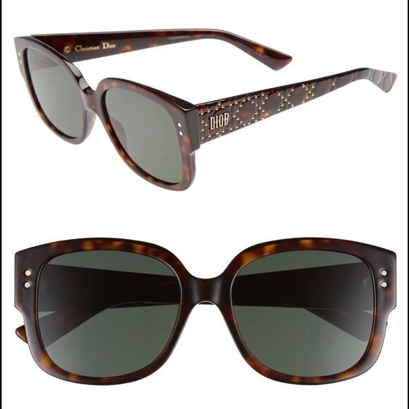 100% Auth Dior -Lady Studs 54mm Sunglasses 0086-O7 - Picture 14 of 16